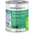 L-Farbe [eco] tannengrün (ral 6009), 0,75 Liter, Öko Farbe für Holz innen und außen, mit 3fach Schutz, nachhaltig, umweltfreundlich - tannengrün (ral