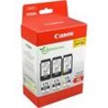 3 Canon Tinten 5437C004 Multi Value Pack 2 x PG-575XL + 1 x CL-576XL 4-farbig