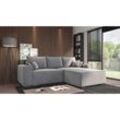 Ecksofa mit Schlaffunktion und Bettkasten, Couch für Wohnzimmer, Schlafsofa Sofagarnitur Sofa Eckcouch L-Form Wohnlandschaft mit Bettfunktion