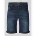 Straight Leg Jeansshorts im 5-Pocket-Design Modell 'Chicago'