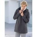 Softshelljacke CASUAL LOOKS Gr. 18, grau (dunkelgrau, meliert) Damen Jacken