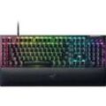 RAZER Blackwidow V4 Snap Tap Deutsches Layout, Gaming Tastatur, Mechanisch, Razer Green, kabelgebunden, Schwarz