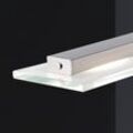 LED-Hängeleuchte Tenso, nickel, 64 cm, Metall, CCT, Dimmer