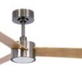 Beacon Deckenventilator Licht Climate IV nickel/teak leise