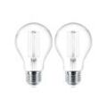 LED-Leuchtmittel Filament E27 2er-Set 4W 470 lm klar 2.700K