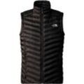 Steppweste THE NORTH FACE "W HUILA SYNTHETIC VEST", Damen, Gr. S, schwarz (tnf schwarz), Obermaterial: 100% Polyester, unifarben, sportlich, Westen