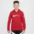 Chicago Bulls Club Fleece Essential Nike NBA-Hoodie (ältere Kinder, Jungen) - Rot