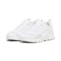 Sneaker PUMA "RS 3.0 Basic Sneakers Damen" Gr. 38.5, weiß (white warm) Schuhe Sneaker