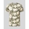 T-Shirt mit Allover-Muster Modell 'desert flower'