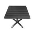 Kynast Aluminium Gartentisch 70 x 70 cm Nonwood anthrazit/schwarz