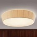 Bover Plafonet 95 - Textil-Deckenlampe, Band creme