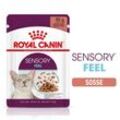 ROYAL CANIN Sensory Feel in Soße für wählerische Katzen 48x85 g