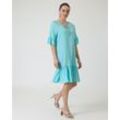 Kleid mit Volant