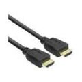 ACT HDMI Male HDMI-Kabel HDMI Male AK3944 Schwarz 2 m