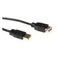 ACT USB A Male USB-Kabel USB A Female SB2250 Schwarz 5 m