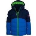 TROLLKIDS - Steppjacke KIDS GRYLLEFJORD in navy/medium blue/bright green, Gr.92