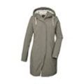 Softshellparka G.I.G.A. DX BY KILLTEC "GS 16 WMN SFTSHLL PRK" Gr. 38, grün (helloliv) Damen Jacken