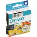 Dymo D1-Originalband 43613 (S0720780) schwarz auf weiß 6mm x 7m