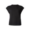 esmara® Damen T-Shirt, leger geschnitten, dunkelgrau