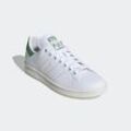 Sneaker ADIDAS ORIGINALS "STAN SMITH" Gr. 36, weiß (cloud weiß, preloved grün, almost gelb) Schuhe Sneaker low Retrosneaker Skaterschuh