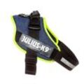 JULIUS-K9 IDC Powergeschirr neon mix blau XXL