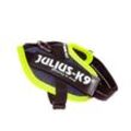 JULIUS-K9 IDC Powergeschirr Baby neon mix blau XXS