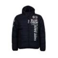 Camp David Jacke Herren Polyamid bedruckt, marine