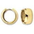 Paar Creolen ONE ELEMENT "Ohrringe Creolen aus 333 Gelbgold Ø 15,5 x 7,0 mm", gold, Ohrringe, Damen, Damen, Gelbgold 333, Damen Gold Schmuck