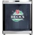 CUBES CC 240 E BECK'S Getränkekühlschrank (48 l, E, 510 mm hoch}, Schwarz / Grün)