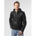 Gipsy Lederjacke Herren, schwarz