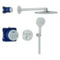 GROHE Unterputz-Duschsystem Grohtherm SmartControl 34863 THM runde Form 3 ASV supersteel, 34863DC0 34863DC0