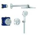 GROHE Unterputz-Duschsystem Grohtherm SmartControl 34863 THM runde Form 3 ASV chrom, 34863000 34863000