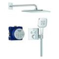 GROHE Unterputz-Duschsystem Grohtherm SmartControl 34865 THM eckige Form 2 ASV chrom, 34865000 34865000