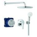 GROHE Unterputz-Duschsystem Eurosmart 25288 mit FMS/SmartBox/Kopfbr./WH-Set chrom, 25288000 25288000