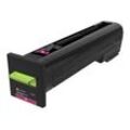 CX860de/dte/dtfe Lexmark Original Toner - magenta (72K20M0) für CX820de/dte/dtfe, CX820de/dtfe, CX825de/dte/dtfe