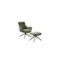 iNNoSeat by MCA + PELION Drehstuhl mit Armlehnen - versch. Farben - Schwarz / Olive