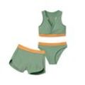 Kinder-Bikini-Set - Orange - Kinder - Gr.: 122/128