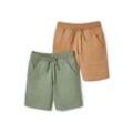 2 Kinder-Sweatshorts - Braun - Kinder - Gr.: 134/140