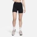 Nike One Bike Shorts mit hohem Bund für Damen (ca. 12,5 cm) - Schwarz