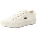 Sneaker LACOSTE "BACKCOURT 124 1 CFA" Gr. 36, weiß (off wht, off wht) Schuhe