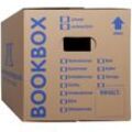 Kk Verpackungen - 200 Bücherkartons 2-wellig Bookbox Ordnerkartons Archivkartons - Braun