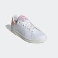 Sneaker ADIDAS ORIGINALS "STAN SMITH", Gr. 38,5, weiß (cloud weiß, core weiß, wonder clay), Leder, sportlich, Schuhe