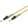 GOOBAY Singlemode Glasfaserkabel, FTTH, OS2, 9/125, Simplex, gelb, 2 m