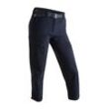 Funktionshose MAIER SPORTS "Lulaka 7/8", Damen, Gr. 36, Normalgrößen, blau (dunkelblau), 90% Polyamid, 10% Elasthan, Hosen, Damen Wanderhose, atmungsaktive und elastische Outdoor-Hose