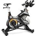 Speedbike BH FITNESS "Indoorbike SuperDuke Magnetic ANT+ H945ANT" Fahrradtrainer schwarz (schwarz, grau)