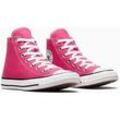 Sneaker CONVERSE "CHUCK TAYLOR ALL STAR", Gr. 38, pink (chaos fuchsia), Synthetik, sportlich, Schuhe