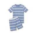Pyjama aus Bio-Baumwolle - Blau - Kinder - Gr.: 134/140
