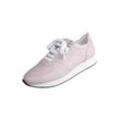 Sneaker LEI BY TESSAMINO "Nadja", Damen, Gr. 35, rosa, Leder, sportlich, Schuhe, aus echtem Leder