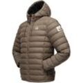 Winterjacke STONE HARBOUR "Zaharoo" Gr. XXL (56), braun (dunkelbraun) Herren Jacken Wasserdichte, gesteppte Regenjacke für den Winter