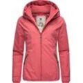 Winterjacke RAGWEAR "Dizzie Winter" Gr. L (40), rosa (blassrosa) Damen Jacken wasserdichte Outdoorjacke mit Kapuze für den Winter